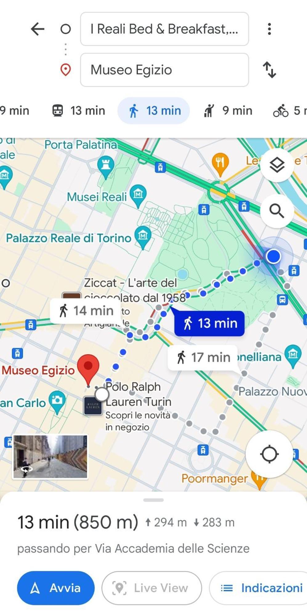 I Reali Bed and breakfast Turín